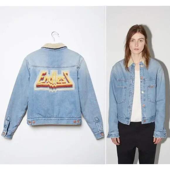Isabel Marant Etoile 'Endless' Camden Denim Jacket, FR 38/ US 6